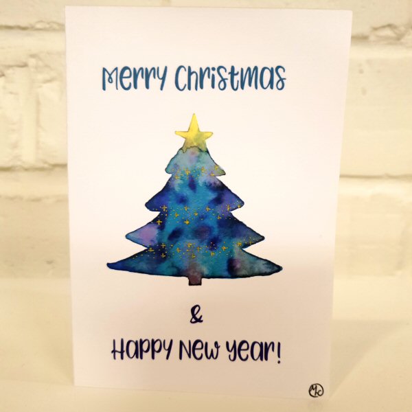 Minerva's Christmas and New Year's card from 2019