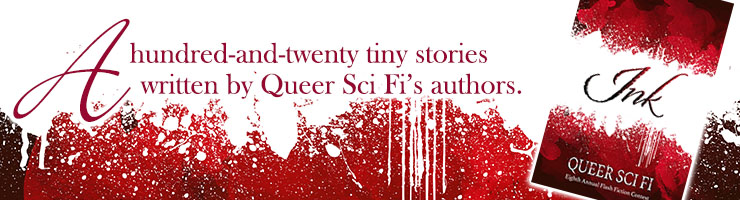 Banner for the anthology "Ink"