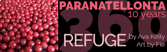 Banner for "Refuge" - 10 years of Paranatellonta