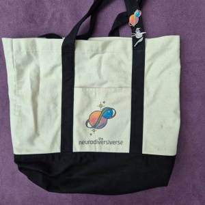 Photo of The Neurodiversiverse totebag