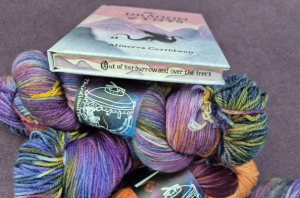 Photo of a hardcover with painted edges