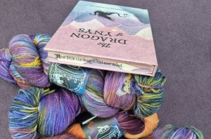 Photo of a hardcover with painted edges