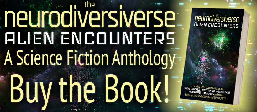The Neurodiversiverse banner: buy the book!